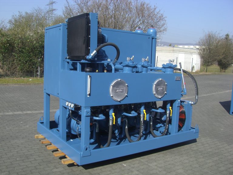 Hydraulikaggregat Müllverbrennung